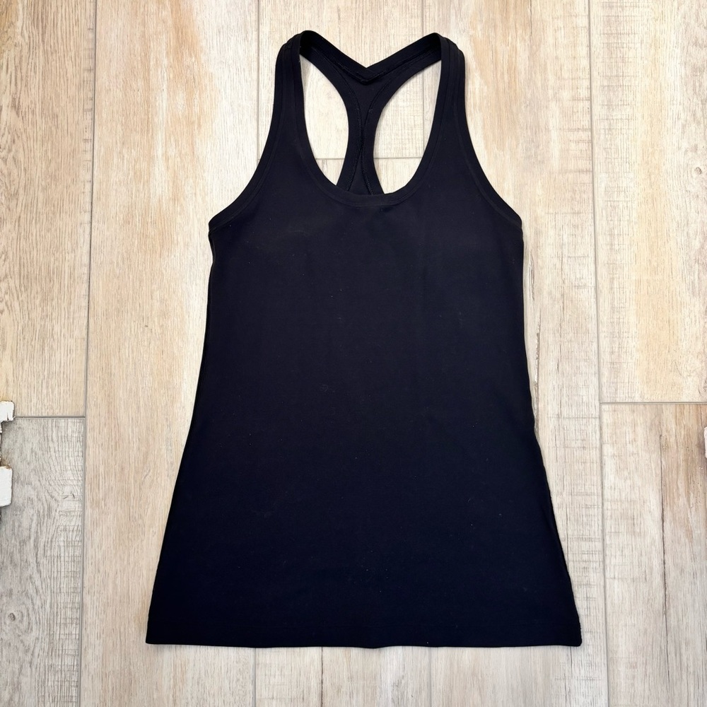 lululemon cool Racerback Tank Top, black. size small
